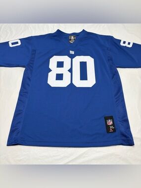 New York Giants #80 Victor Cruz NFL Team Apparel Jersey Youth Boys XL 18/20